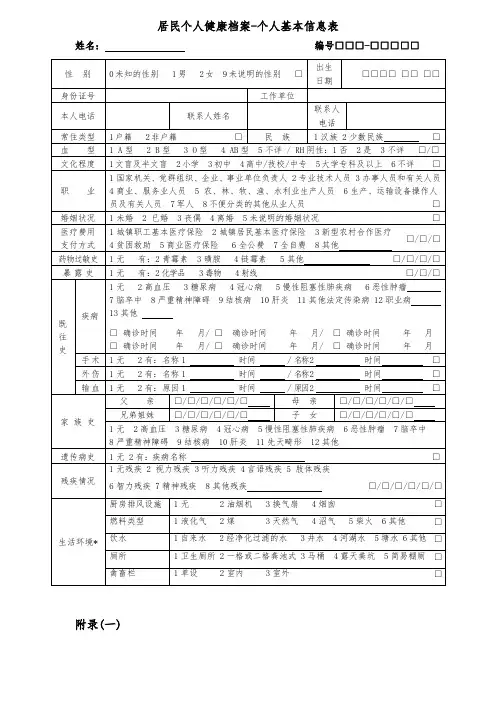 严重精神病报表