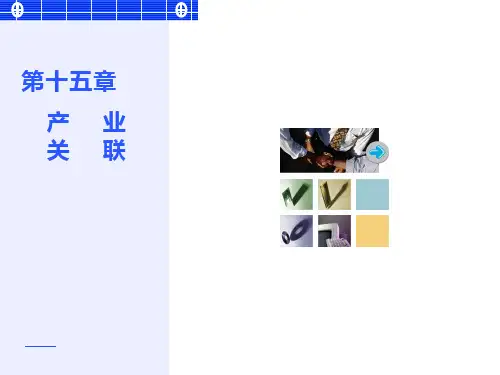 产业经济学十五章产业关联