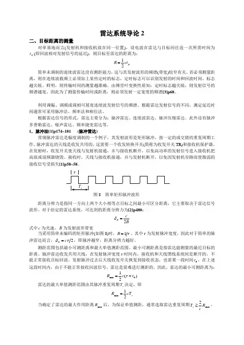 雷达系统导论2