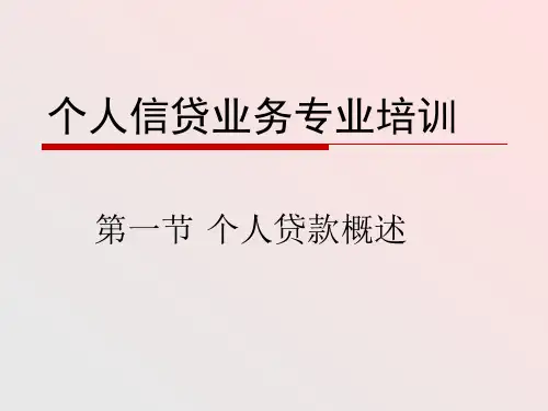 个人信贷业务专业培训.pptx