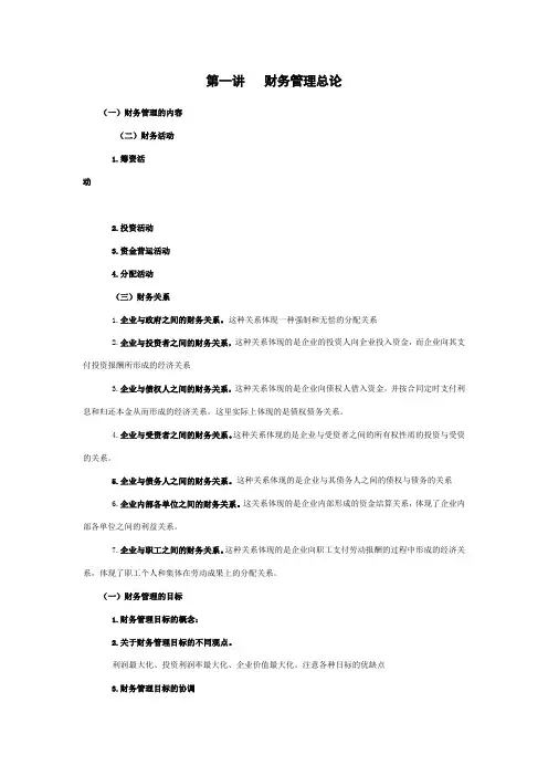 财务管理_电子教材