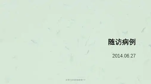 血管外皮细胞瘤影像FTP课件