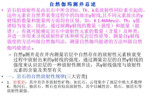 自然伽马