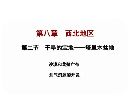 2020春人教版地理八年级下册8.2 干旱的宝地—塔里木盆地(共18张PPT)