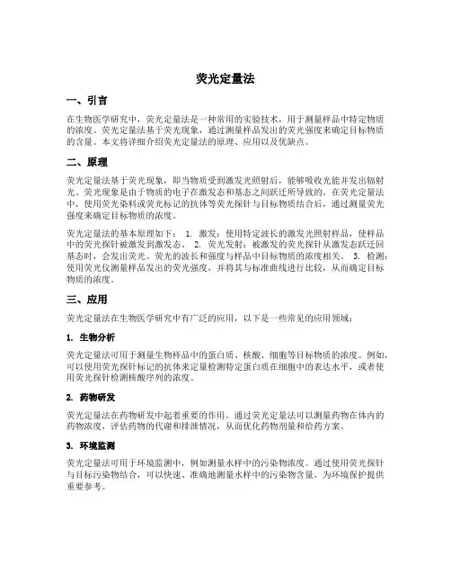 荧光定量法
