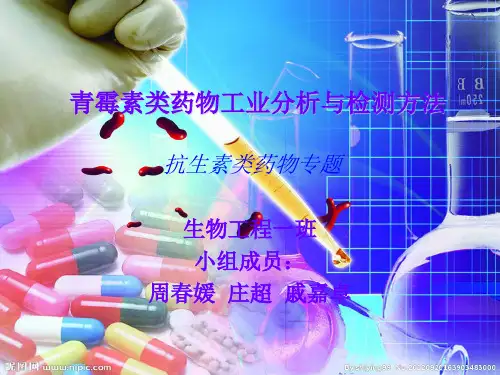 青霉素类药物工业分析与检测方法