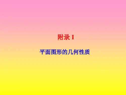 材料力学附录I