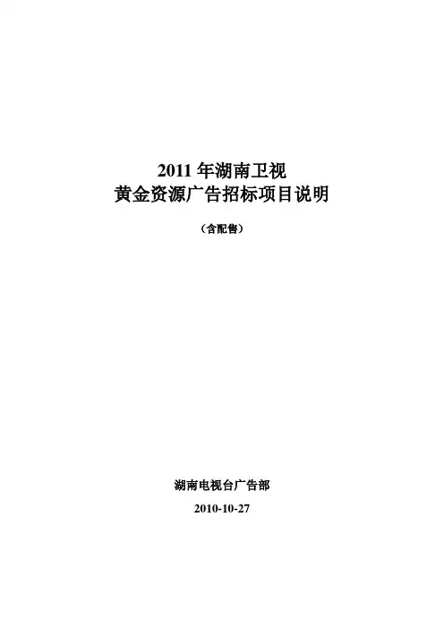 2011年湖南卫视