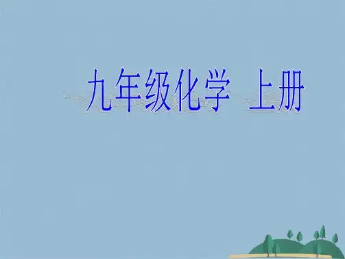 初三化学总复习课件(共57张PPT)