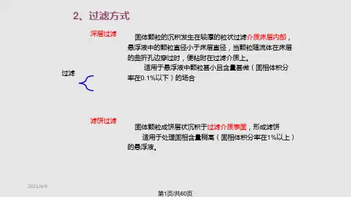 化工原理第三章第三节讲稿PPT课件