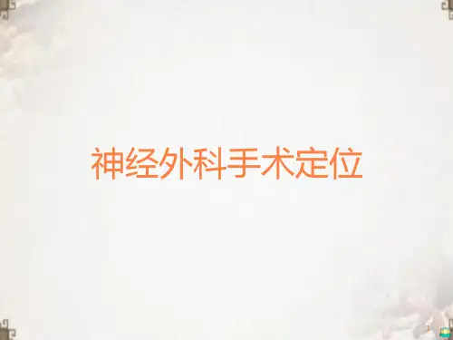 神经外科手术定位
