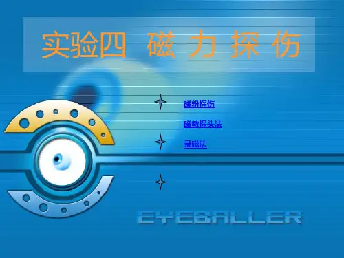磁力探伤实验报告
