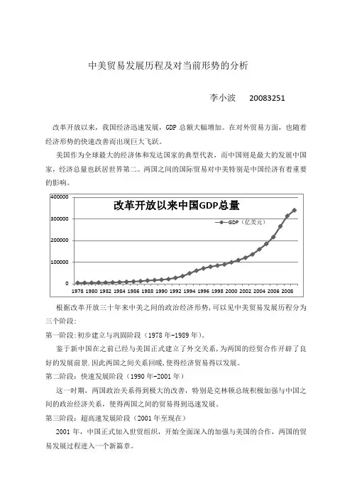 中美贸易
