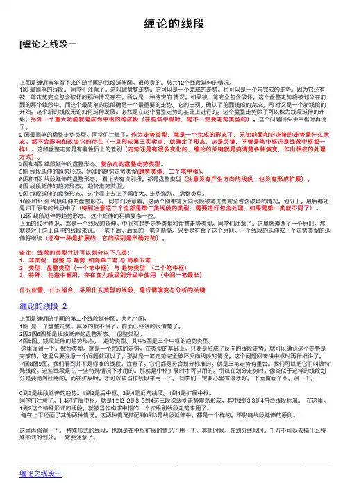 缠论的线段——精选推荐