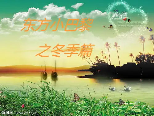 (精品)哈尔滨介绍PPT