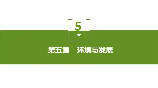 人教版高中地理必修第2册 第五章 第三节 第1课时 建设主体功能区 