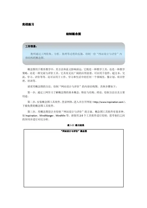 绘制概念图