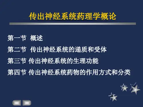 传出神经