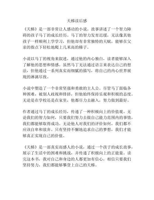 天梯读后感