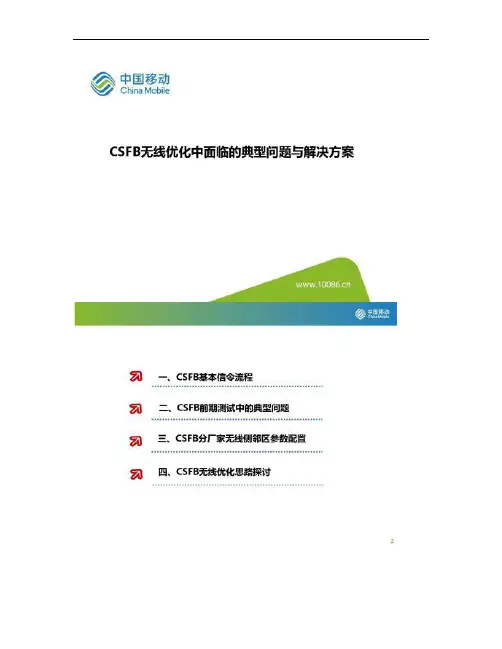 TD-LTE系统CSFB无线优化中面临的问题与解决方案解析