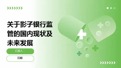 关于影子银行监管的国内现状及未来发展