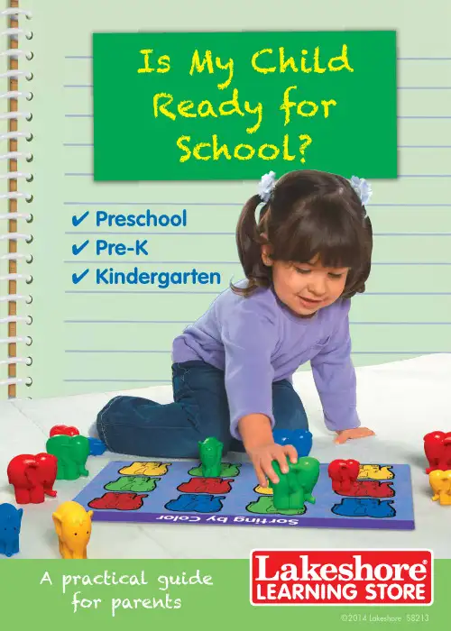 Ready for School：一ifest初学者系列手册说明书