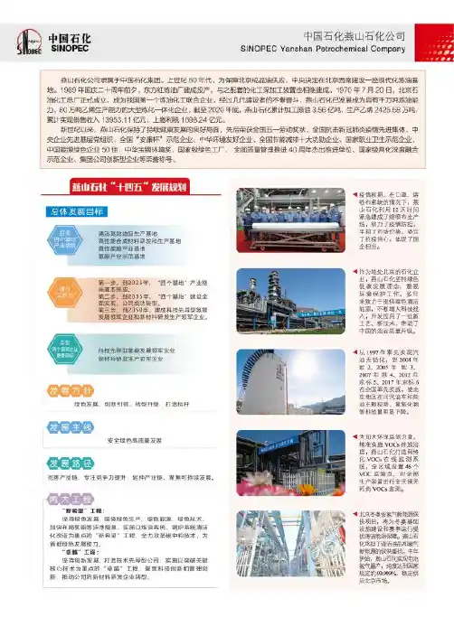 中国石化燕山石化公司