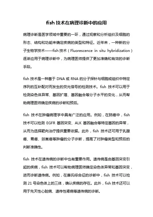 fish技术在病理诊断中的应用
