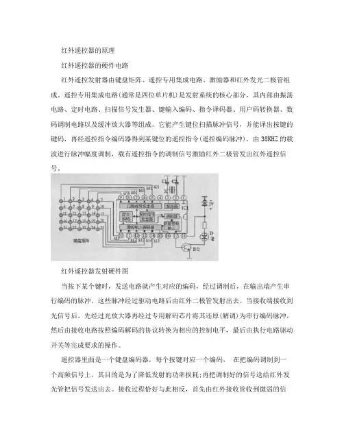 红外遥控器的原理