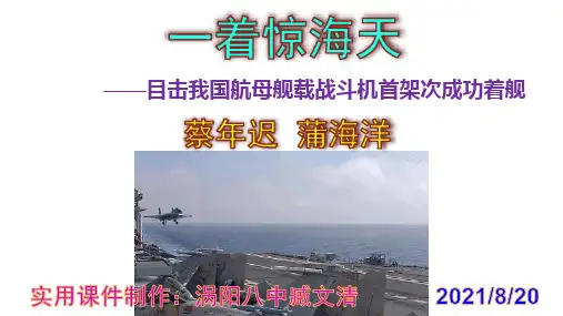 《一着惊海天》精品PPT课件