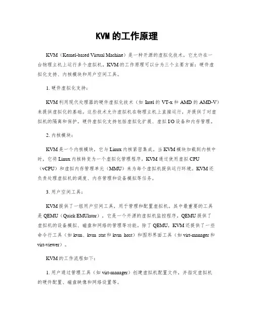 KVM的工作原理