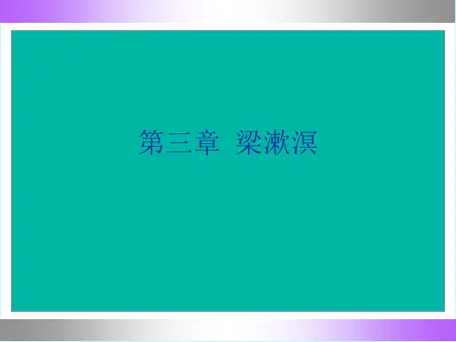 中国哲学史5-3梁漱溟