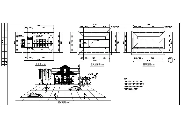 公共卫生间建筑设计详图