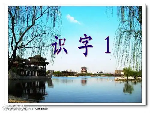 人教版小学一年级语文下册《识字1》ppt