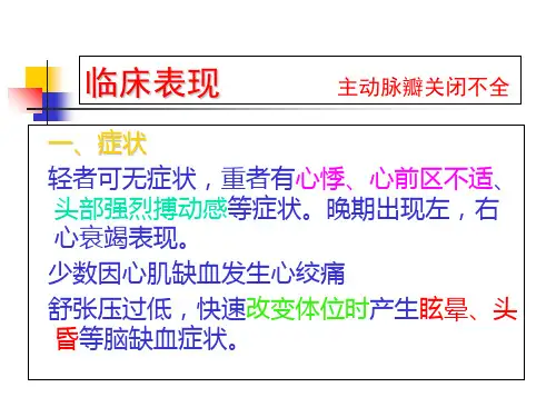 主动脉瓣关闭不全-PPT文档