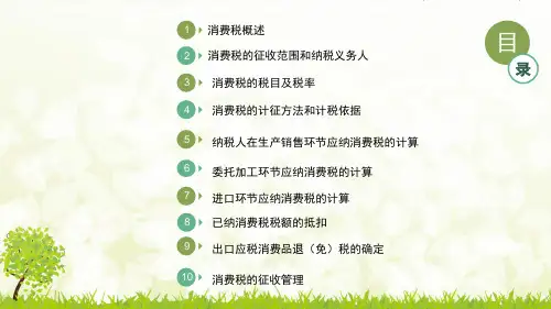 3.1.13.13.2消费税概述PPT