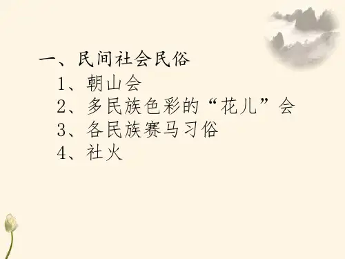青海民俗
