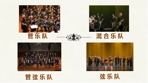 西洋管弦乐队的构成及主要乐器简介