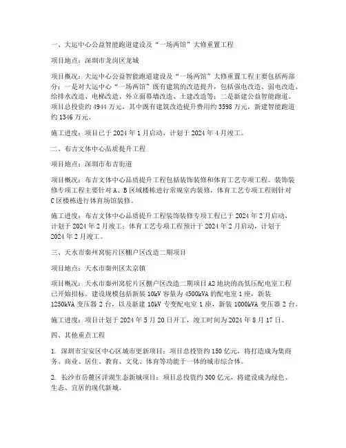 2024年工程施工介绍