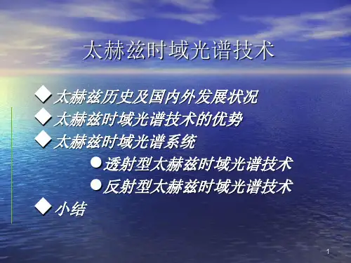 太赫兹时域光谱