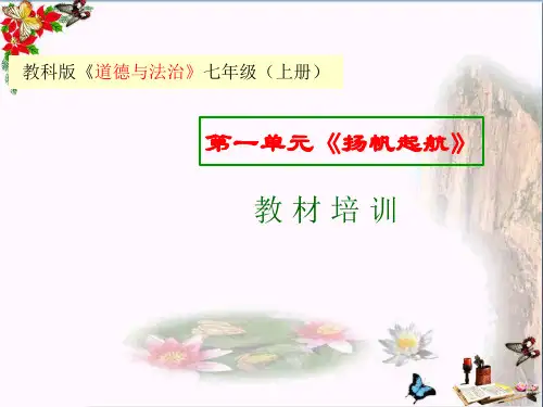 扬帆起航课程解读ppt优秀课件 教科版(智能版推荐)