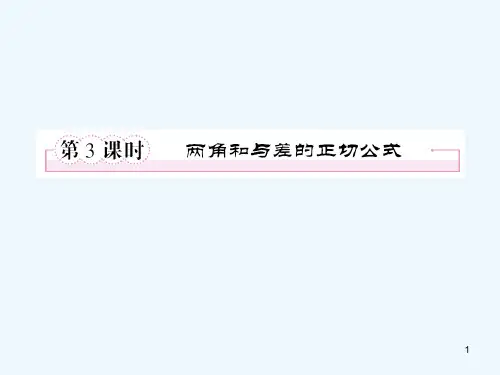 两角和与差的正切公式-PPT课件