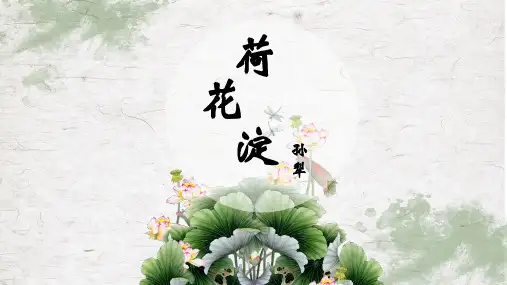 《荷花淀》ppt课件