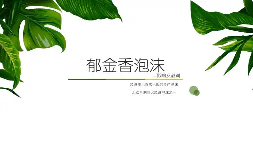 郁金香泡沫