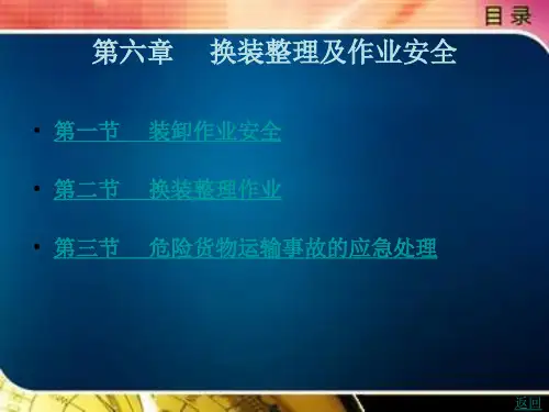 铁路货运检查第六章