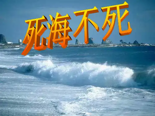 第19课  死海不死   (词语)汇总