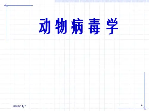 动物病毒学课件  第一讲：动物微生物学试题解析【1、2次】