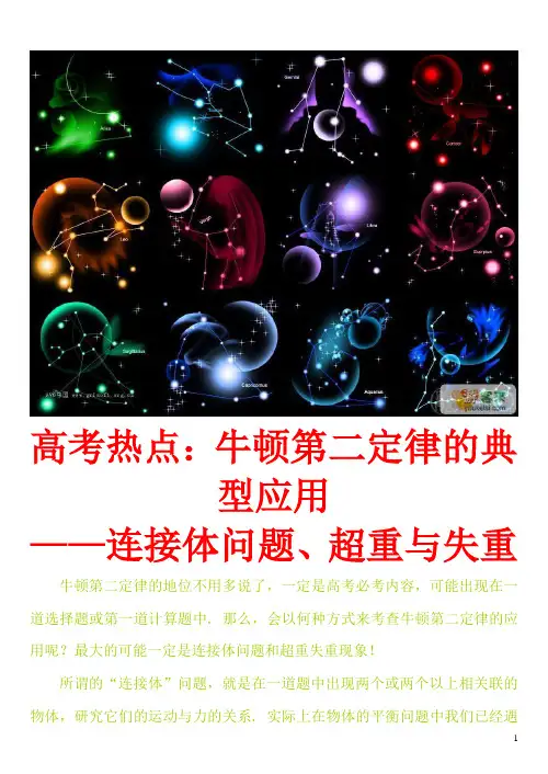 高考热点：牛顿第二定律