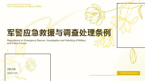 2023年铁路交通事故应急救援和调查处理条例论述文档