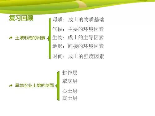 《种植基础》第二章第二节土壤的固相组成